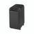 CW Office Fellowes Powershred LX220 Mcut Shrd, a black cross-cut paper shredder with a sleek design and compact size.