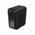 CW Office Fellowes Powershred LX65 Ccut Shredder, black office paper shredder with a transparent window on the front