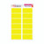 Blick Self Adhesive Labels Ylw PK320
