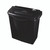 CW Office Q-Connect Q6STR2 Strip Cut Shredder, black office shredder with compact design and control dial.