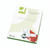 CW Office Q-Connect Multipurpose Labels PK100, product packaging with white, green, and red design, featuring a small image of labels and writing tools for office use.