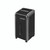 CW Office Fellowes Powershred 225CI Cross Cut Shredder, black and silver office shredder with control panel on top.