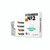CW Office Steinbeis NO.2 Trend White A3 80GSM ReThinking Paper, eco-friendly reprocessed paper with packaging showing four stacks of paper packages beside a box featuring product details.