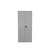 CW Office Janitorial Cleaning Cupboard SLV, a tall grey metal storage cabinet with two doors and a black lock in the center.