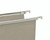 CW Office Multifile Foolscap Green 50, a green foolscap file with metal edges and hooks for organizing papers.