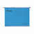 CW Office Esselte Suspension File FC Blue PK25, blue suspension file with black Esselte logo and lines for labeling on a white background.