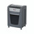 CW Office Rexel Momentum P515PLUS Shredder, grey and black office shredder with a compact design, four wheels for mobility, and a front paper entry slot.