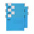 Product CW Office Rexel Blue A4 Classic Susp File PK25, set of 25 blue A4 suspension files with white labels and black clips for organizing documents.
