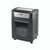 CW Office Rexel Momentum X420 C/Cut Shredder, modern paper shredder with a sleek design and black and silver color scheme, featuring a transparent shred bin and control panel on top.