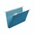 CW Office Rexel Crystalfile Susn File BLU PK50, blue suspension file with metal headband for organizing documents.
