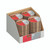 Product CW Office Scotch General Tape 48MMX66M Brown, set of four brown general-purpose packing tapes in a cardboard display box.