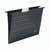 Product CW Office Leitz Alpha Rcy Sus File V A4 BLK 10, black A4 size file folder with white lines for labeling, designed for organizing documents efficiently.