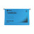 CW Office Rexel Crystalfile Flx Std FC BLU P50, blue suspension filing folder with company logo and recycling symbol