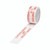 CW Office Tape Cntnts Chked Wh/Red PP 50MMX66M, adhesive warning tape with 'Contents Checked and Security Sealed' printed in red on white polypropylene material.