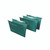 CW Office Rexel Crystalfile Susn File GRN PK50, green suspension files for organization and filing.