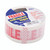 CW Office Fragile Adhesive Tape 48MMX50M PK6, white tape roll with printed labels indicating it is high-grade, eco-friendly, acrylic adhesive tape suitable for fragile items.