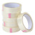 CW Office Tape PP Clear 24MMX66M PK6, transparent adhesive tape rolls with red arrows pattern for sealing and office use.