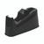 Product CW Office Q-Connect Tape Disp 25MMX33/66M Tape, black tape dispenser with a tape roll loaded for sealing or packaging.