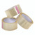 CW Office Parcel Tape PP Clear 48MMX66M PK6, transparent adhesive packing tape rolls for packaging and shipping.