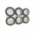 CW Office Polypropylene Tape 48X132MM Buff PK6, six rolls of buff-colored polypropylene adhesive tape in plastic packaging.