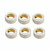 CW Office Scotch 48MMX50 Masking Tape PK6, six rolls of white masking tape for painting and surface protection.