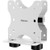 Various Fellowes 100136874 CPU holder white, adjustable white CPU mounting bracket with black adjustable feet for stability.
