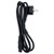 Various C5 (Clover Leaf/Mickey Mouse) to EU Power Cord, black power cable with C5 connector and EU plug for electronic devices.