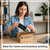 Cartridge World Compatible Brother TN625XXLBK Extra High Capacity Cyan Toner Cartridge, woman unboxing toner cartridge in a home office setting.
