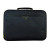 CW Office techair ATCN20BRv5 Classic Essential 14–15.6-inch Briefcase, black laptop briefcase with a top handle, front zip pocket, and subtle green accents