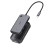 CW Office Verbatim Share My Screen USB-C Wireless Display Adapter 1080P With Hub WDA-01, compact black wireless screen-sharing adapter with USB-C cable and built-in hub