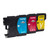 Brother Cyan Magenta Yellow Ink Cartridge 3x6ml Multipack - LC1100RBWBP - alternative angle