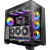 CW Office Antec Constellation C8 ARGB Full Tower Case - Premium Design, black panoramic glass PC case showcasing colorful ARGB fans and a spacious cooling-focused interior.