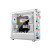 CW Office be quiet! Light Loop 360mm AIO CPU Water Cooler, white liquid CPU cooler installed in a white PC case with RGB-lit fans and radiator