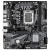 CW Office Gigabyte B760M H V2 Intel 1700 Socket Motherboard, front view of the black Micro-ATX motherboard featuring an Intel LGA 1700 CPU socket, RAM slots, PCIe slots, and rear I/O ports.