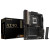 CW Office Gigabyte X870E AERO X3D DARK WOOD AMD AM5 Socket Motherboard, black motherboard displayed beside its AERO retail box