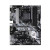 CW Office ASRock B550 Phantom Gaming 4 Super Alloy AMD AM4 Socket Motherboard, black ATX motherboard with AM4 CPU socket, PCIe slots, memory slots, and B550 chipset heatsink