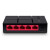 CW Office Mercusys MS105G 5 Port Gigabit Ethernet Network Switch, compact black network switch with five Ethernet ports and a power input