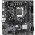 CW Office Gigabyte H610M D3W DDR4 Intel 1700 Socket Motherboard, top-down view of a black micro-ATX motherboard featuring an Intel LGA 1700 CPU socket, DDR4 memory slots, heatsinks, expansion slots, and rear I/O ports.