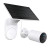 CW Office TP-Link Tapo C410 KIT Solar-Powered Security Camera Kit, white outdoor security camera with adjustable solar panel and wall-mount bracket
