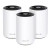 CW Office TP-Link Deco XE75 Pro (3-Pack) AXE5400 Whole Home Mesh Wi-Fi 6E System (Tri-Band), three white cylindrical mesh Wi-Fi routers displayed together on a white background.