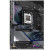 CW Office Gigabyte X870E AORUS MASTER X3D AMD AM5 Socket Motherboard, black ATX motherboard with AM5 CPU socket, memory slots, heatsinks, and PCIe expansion slots shown from above