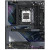 CW Office Gigabyte X870E AORUS MASTER X3D AMD AM5 Socket Motherboard, top-down view of a black AMD AM5 motherboard featuring a CPU socket, heatsinks, PCIe slots, and memory slots.