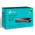 CW Office TP-Link TL-SG108PE 8-Port Metal Gigabit Easy Smart Switch with 4-Port PoE+ (64W), teal TP-Link retail box featuring an image of the compact 8-port Gigabit switch