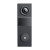 CW Office TP-Link TD20 Smart Video Doorbell Mini, slim black video doorbell with a camera lens at the top, a rectangular motion sensor below, and a circular illuminated doorbell button near the bottom.