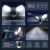 CW Office TP-Link Tapo C720 Smart Floodlight Camera, product feature infographic showing the dual floodlights and camera with 2K QHD live view, smart AI detection, IP65 weather resistance, 2800-lumen brightness, and a 270° detection zone.