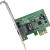 CW Office TP-Link TG-3468 Gigabit PCI Express Network Adapter, green PCIe Ethernet network card with metal mounting bracket shown on a white background.