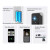 CW Office TP-Link Tapo D230S1 Smart Video Doorbell Camera Kit, feature overview showing the rechargeable 6700mAh battery, AI detection and notifications, two-way audio, quick response, and flexible storage options