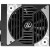 CW Office ASRock TC-1650T, 1600W ATX Power Supply Unit, close-up view of the black cooling fan grille and branded center hub