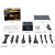 CW Office Seasonic CORE GX V4 850W 80 PLUS Gold ATX 3.1 Modular PSU with 120mm FDB Fan, black power supply unit shown with retail box, modular cables, screws and accessories