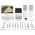 CW Office Seasonic FOCUS GX V4 850W ATX 3.1 80 PLUS Gold Modular PSU with 120mm FDB Fan, product kit arranged on a white background with retail box, power supply, modular cables, manuals, and mounting accessories.